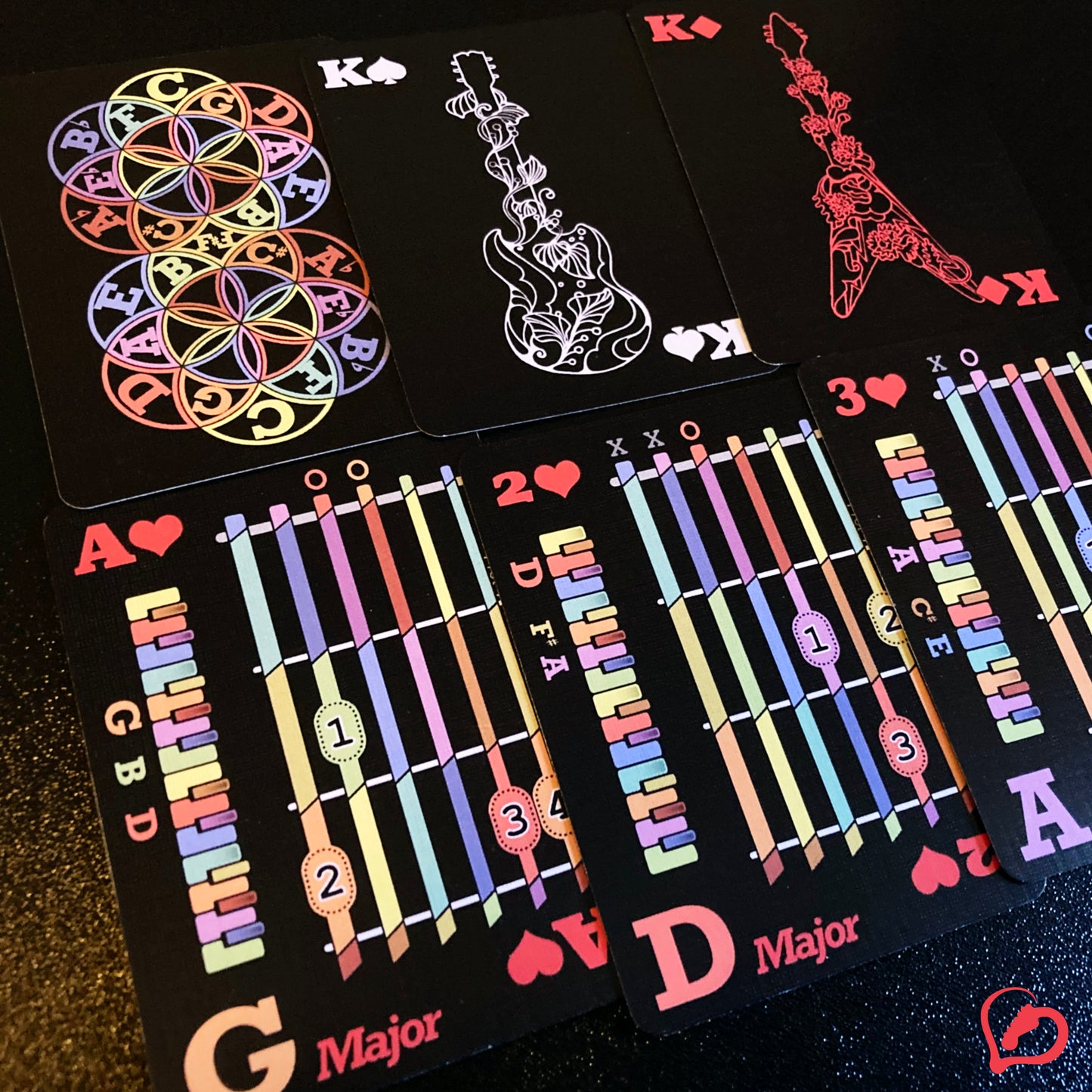 Guitar Cards Deck